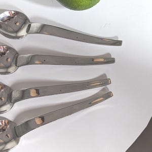 Cucharillas para café y té a bordo de Swissair (4) - acero inoxidable, diseño moderno