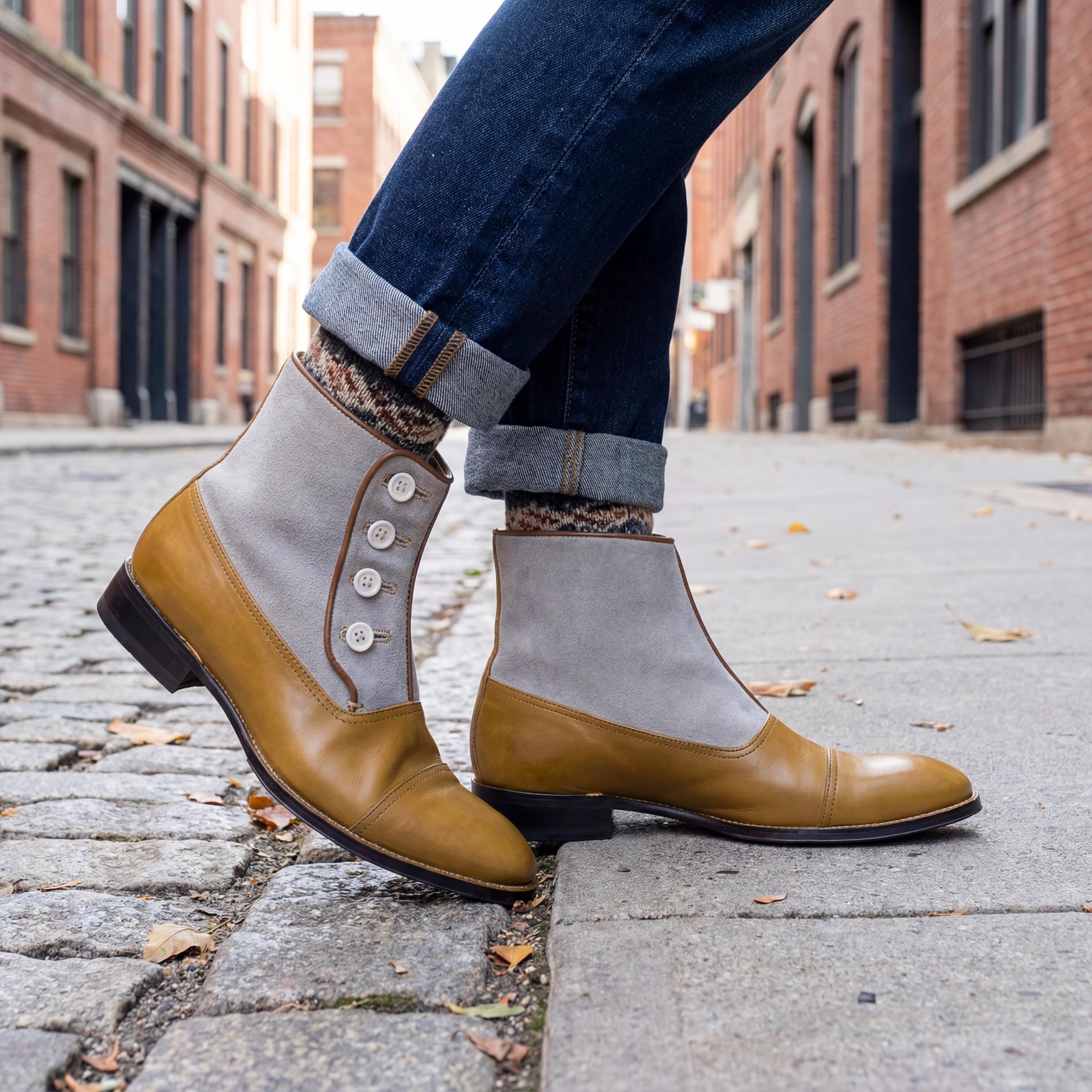 Victorian button boots - Etsy 日本