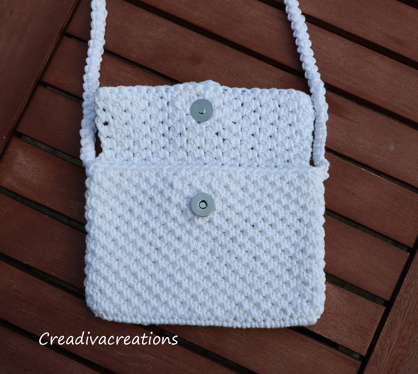 Crochet Pattern Cross Body Bag Crochet Pattern Tutorial Etsy