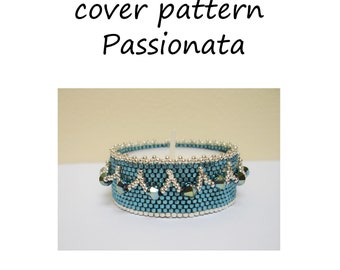 Pattern tea light cover | peyote pattern | peyote tutorial | tea light clover | swarovski | tea light cover | cover | napkin ring