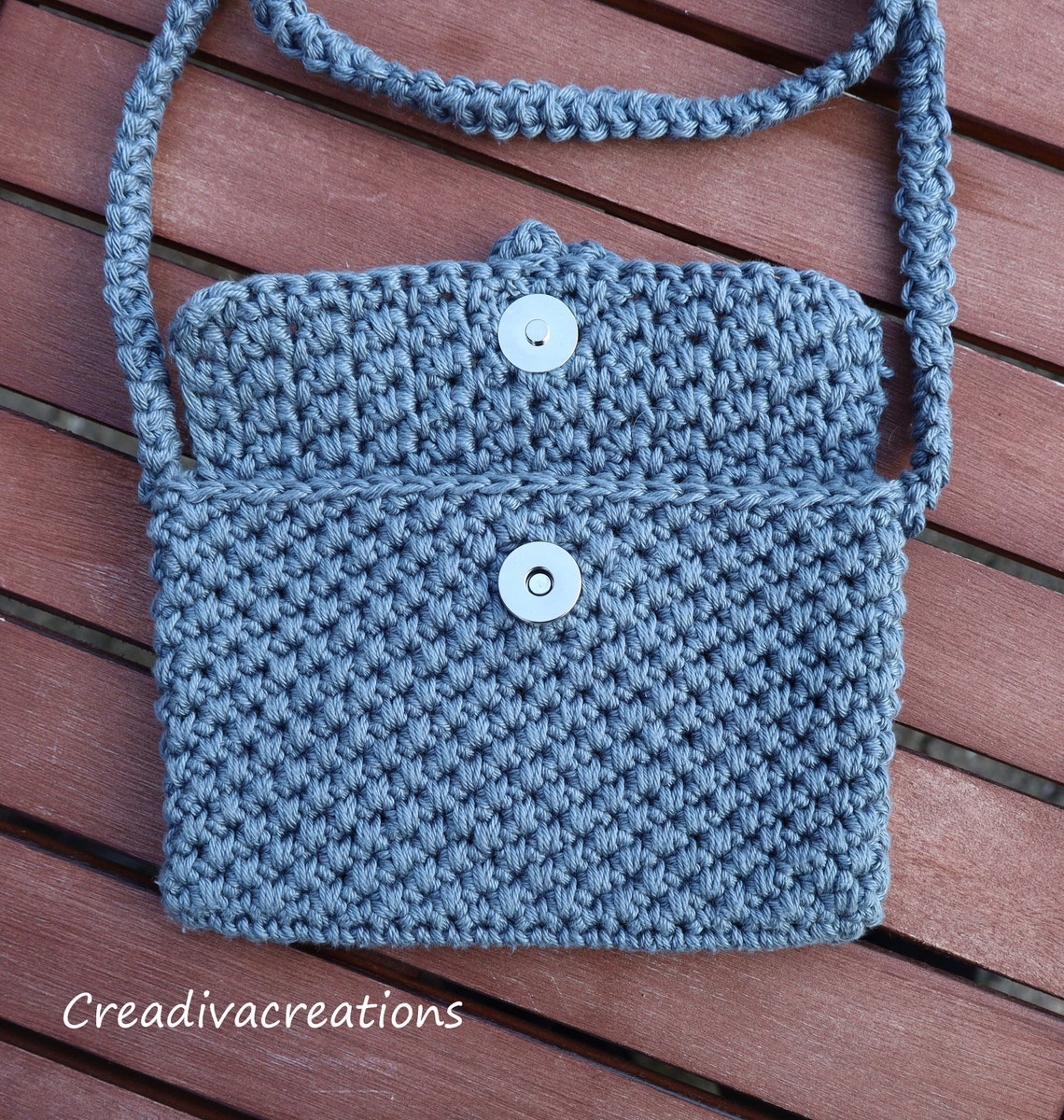 Crochet Pattern Cross Body Bag Crochet Pattern Tutorial Etsy