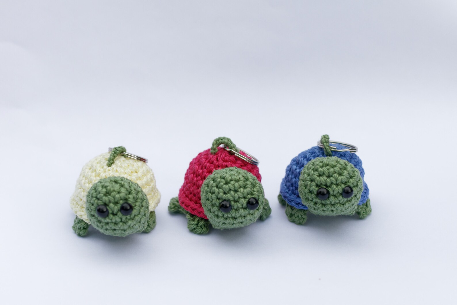 Crochet Pattern Turtle Keychain Turtle Keychain Crochet Etsy
