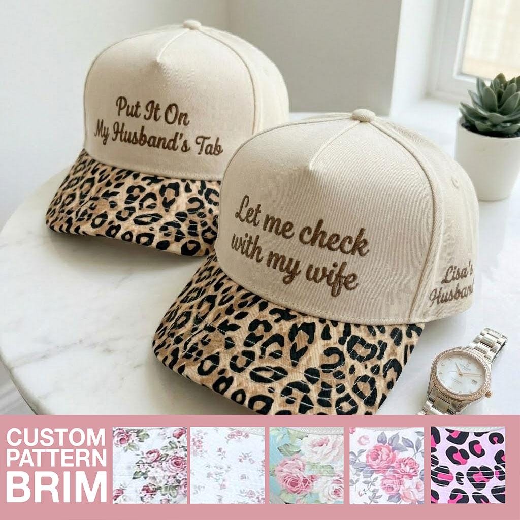 Put It on My Husbands Tab Hat Embroidered - Etsy display picture 1