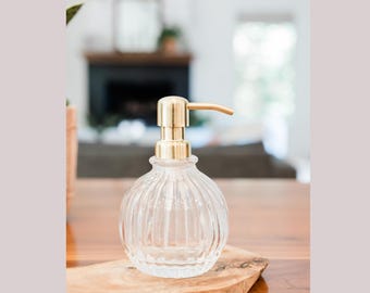 Soap Dispensers | Brevard Glass Soap Dispenser