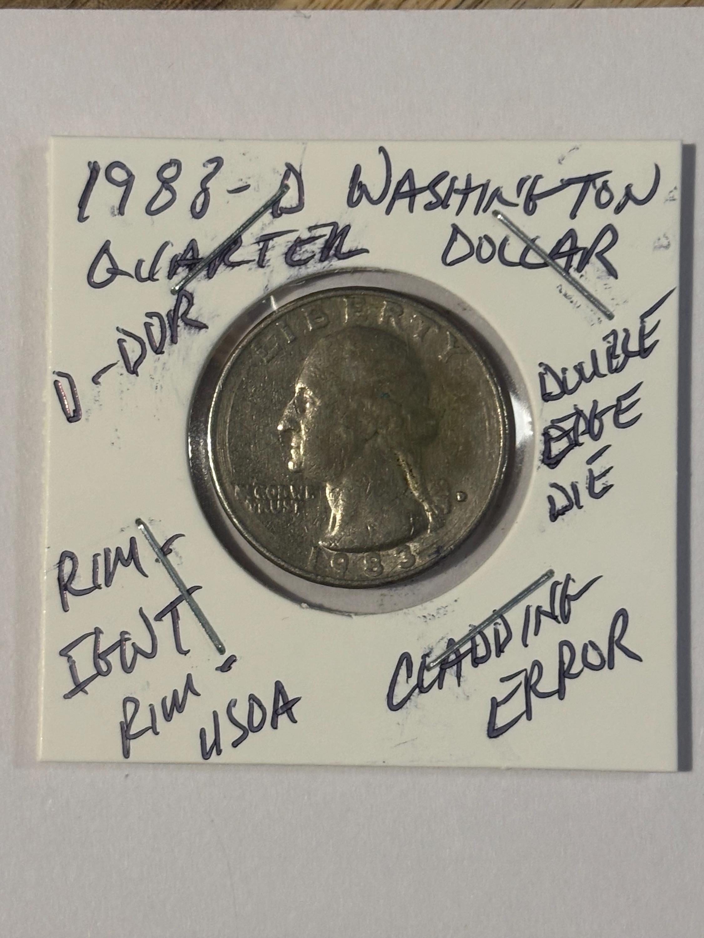 Quarter dollar 1983 - Etsy 日本