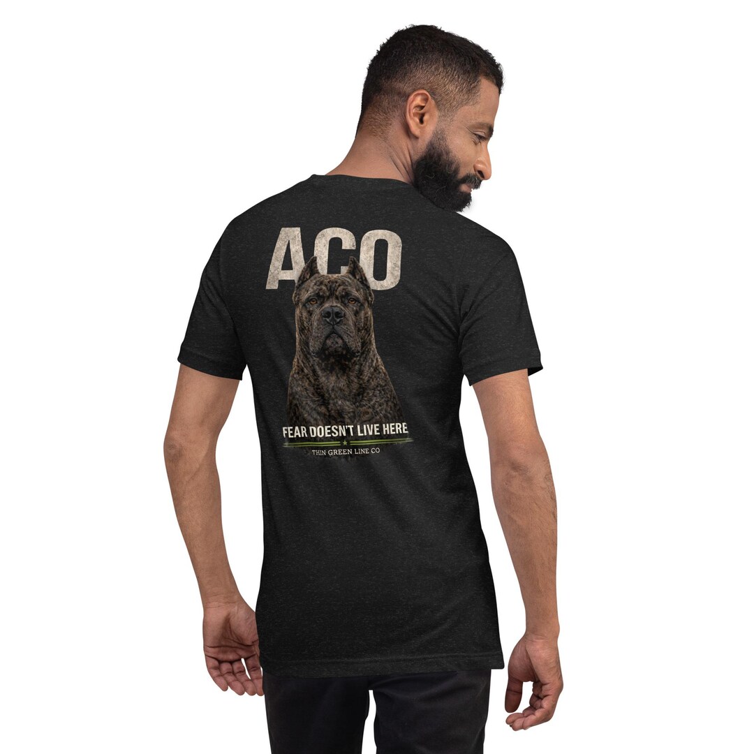 Animal Control Officer Shirt – ACO Thin Green Line T-shirt – Dog Rescue ...