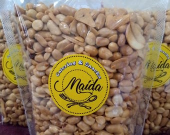 Krokante Indonesische Knoflookpinda's (Kacang Bawang) | Authentieke Traditionele Snack 200 gram