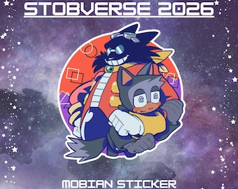 PreOrder StobVerse Mobian Sticker