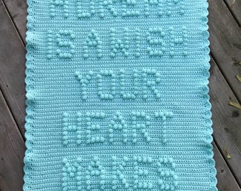 A Dream Is A Wish Your Heart Makes Crochet Baby Blanket Pattern - Baby Blanket Pattern - Blanket Pattern