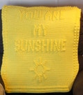 You Are My Sunshine Crochet Baby Blanket Pattern (Instant Download)