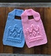 Baby Bib with Bobble Stitch Crown Crochet Pattern - Baby Bib - Bobble Bib 