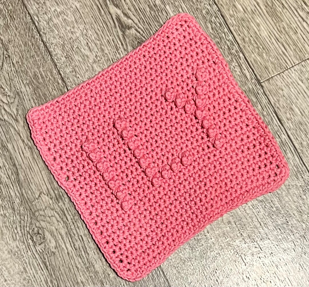 Crochet Dish Cloth Pattern Crochet Wash Cloth Pattern Crochet Face