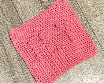 Crochet Dish Cloth Pattern  - Crochet Wash Cloth Pattern - Crochet Face Cloth Pattern