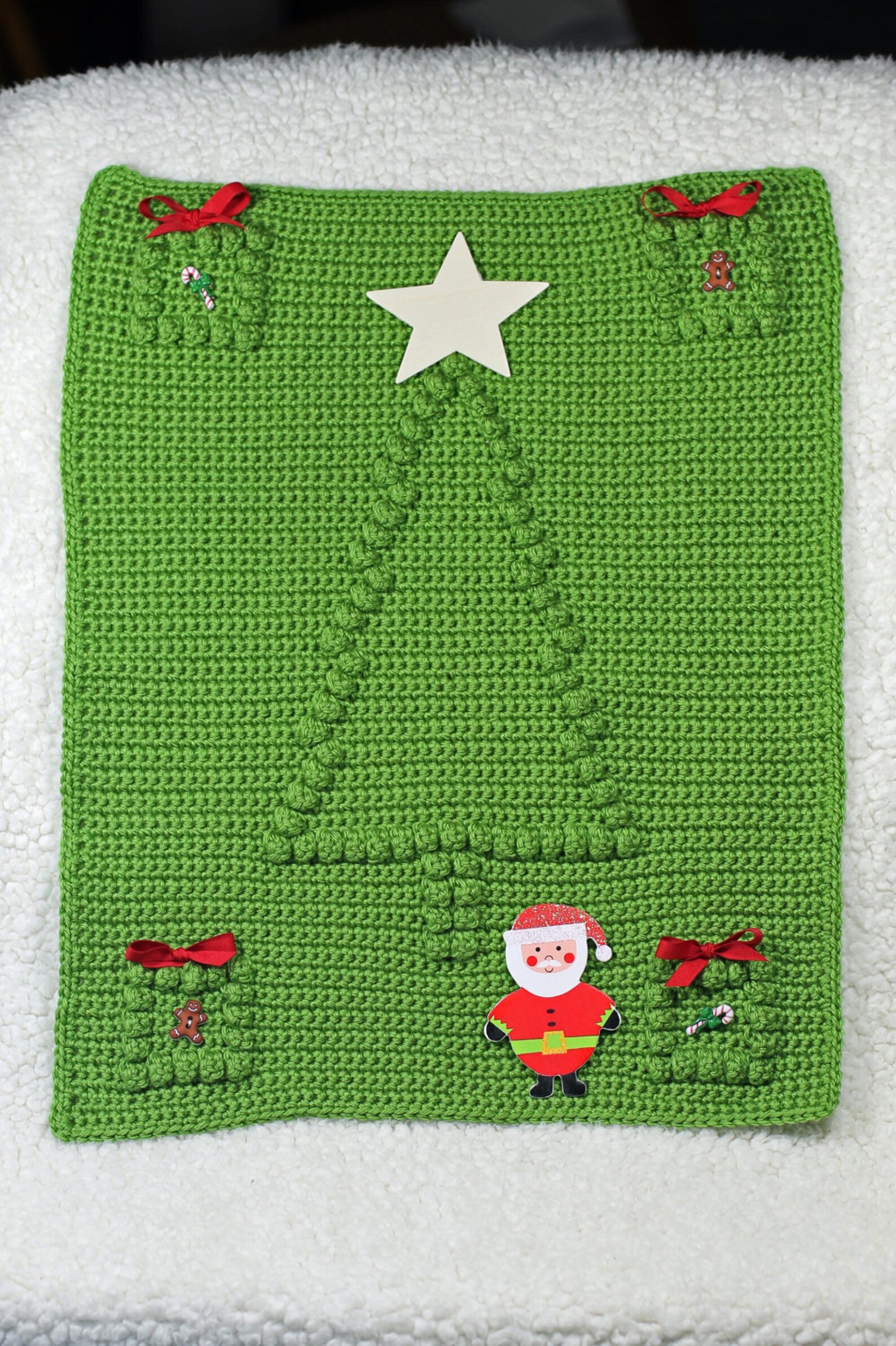Crochet Pattern Christmas Tree Crochet Baby Security Blanket Etsy