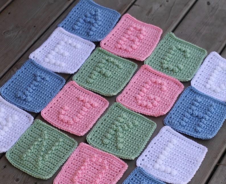 upper case alphabet letters a z crochet pattern with bonus