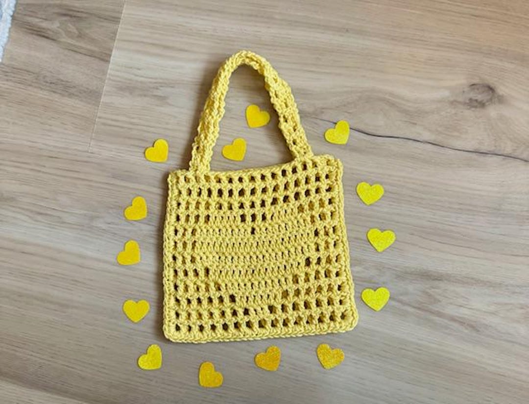 Lotbag Pattern Little Heart Gift Bag Pattern - Loot Bag - Treat Bag - Party Bag - Tote ...