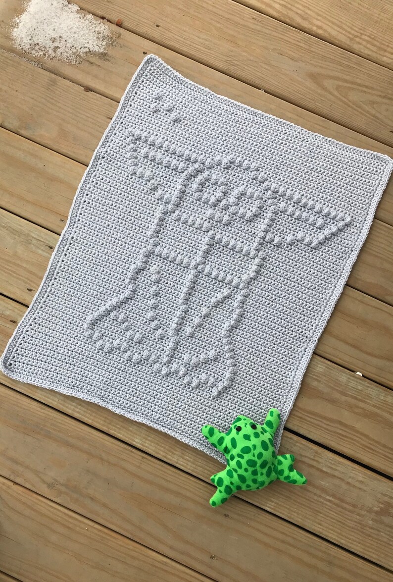 Baby Yoda Crochet Baby Blanket Pattern Baby Blanket Pattern Etsy