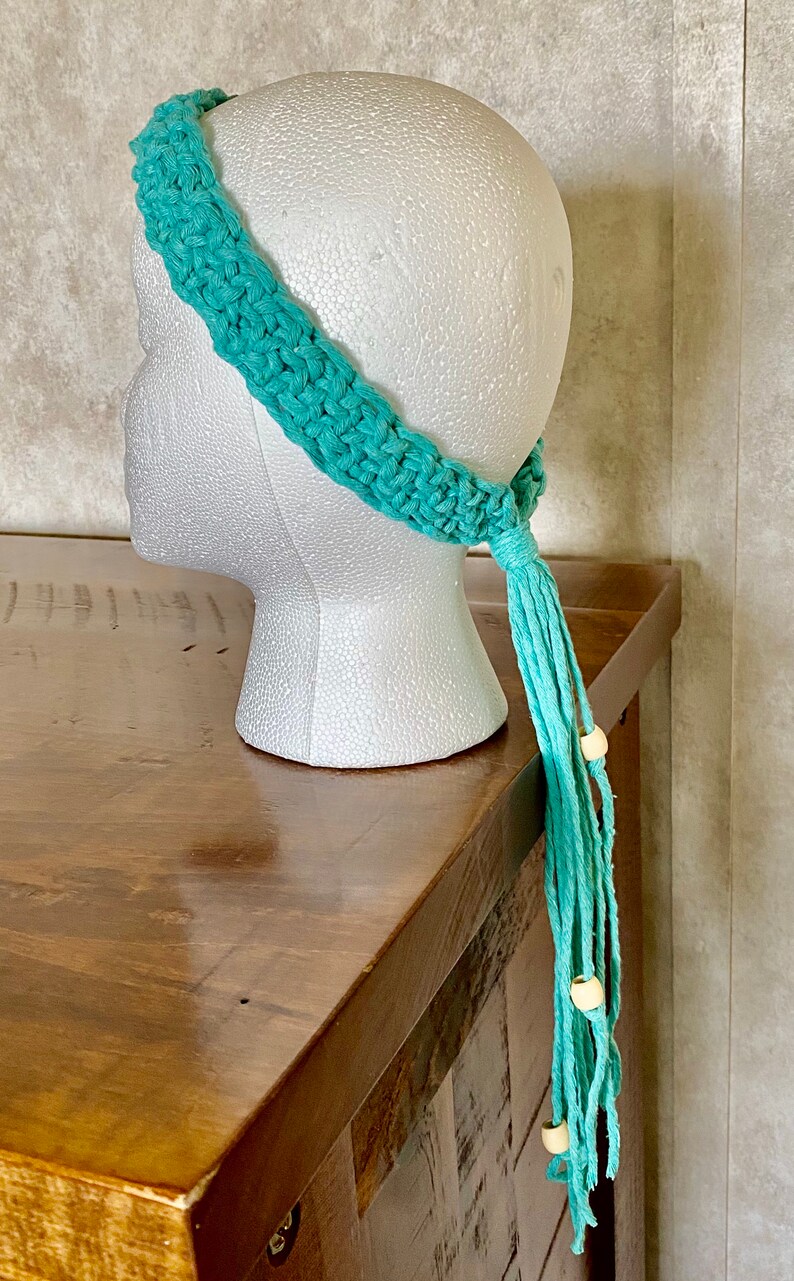 MACRAME PATTERN Beginner Pattern Macrame Boho Headband Etsy