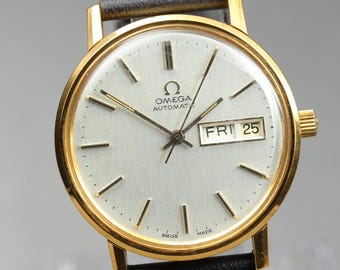 Orologio da uomo OMEGA Seamaster 166.0209 Cal.1022 Argento Automatico 34,5 mm 1977