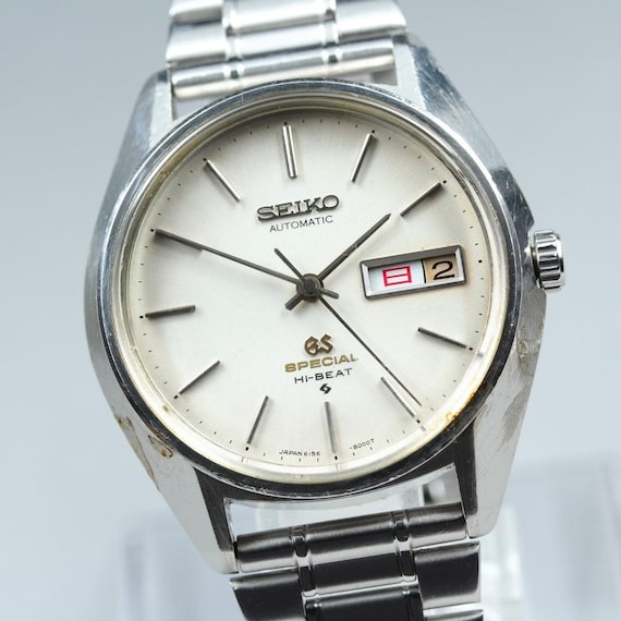 JW出品 Near MINT Grand Seiko 6156-8000 Silver Auto 36mm Men'… - Gem