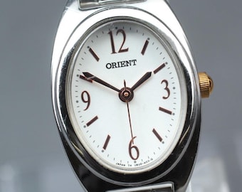 ORIENT UBUD-Q1-B Silver Quartz 20mm Ladies Watch