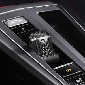 Växelspaksknoppsskydd i äkta kolfiber VW Golf 8 MK8 GTI R