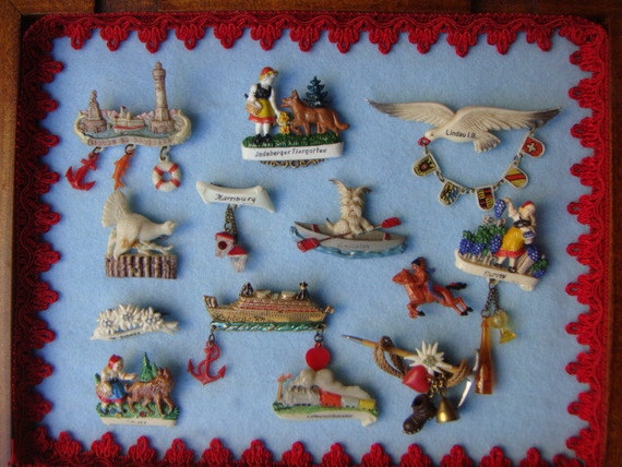 Iconic Celluloid Pin Collection