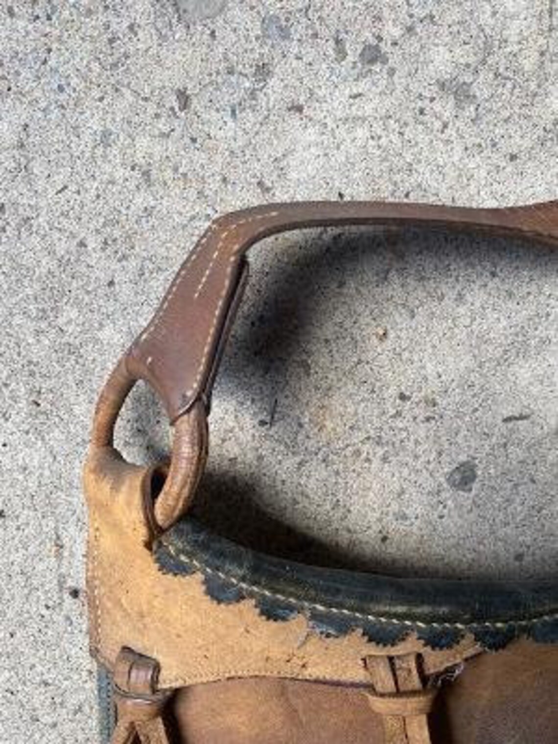 German Leather Hunters Bag Pouch With Deer Hide Dew Claws Etsy