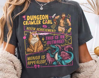 Dungeon Crawler Carl New Achievement PNG Digital Download, DCC Fan Shirt Designs, Funny LitRPG Dad Tee