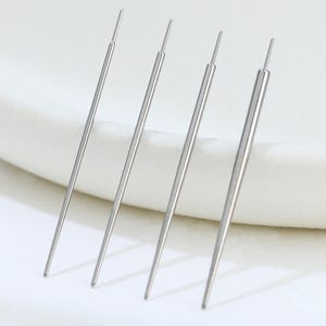 Pasador de inserción cónico sin rosca de titanio, herramienta de inserción, accesorio para perforación corporal, rastreador de poste de parte posterior plana,