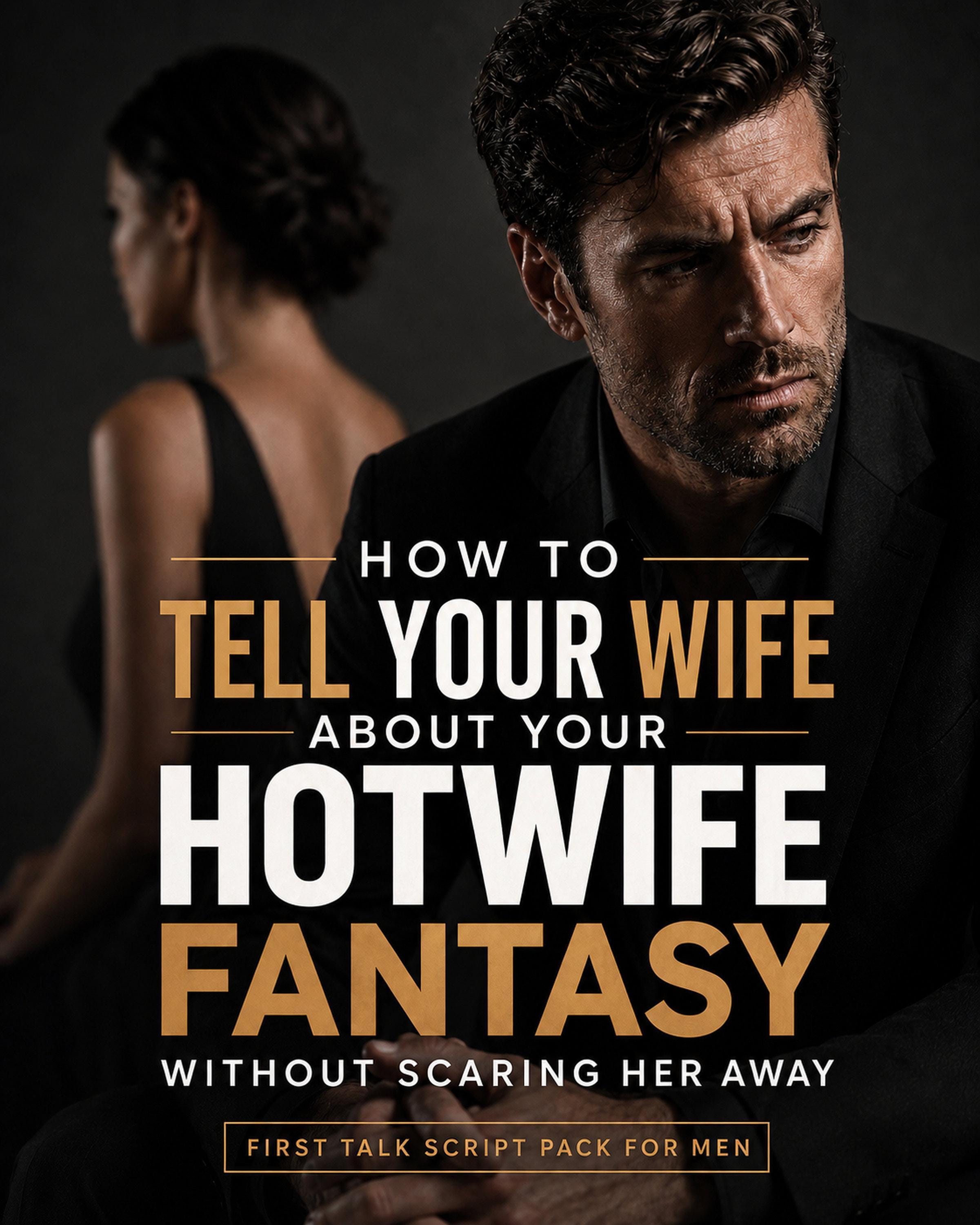 Hotwife Fantasy Talk Guide for Men, How to Tell Your Wife, First Talk Script
