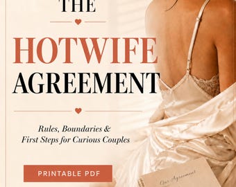 Hotwife Cuckold Agreement PDF, Couples Contract, Boundaries Workbook, Rules Checklist, Printable Relationship Guide