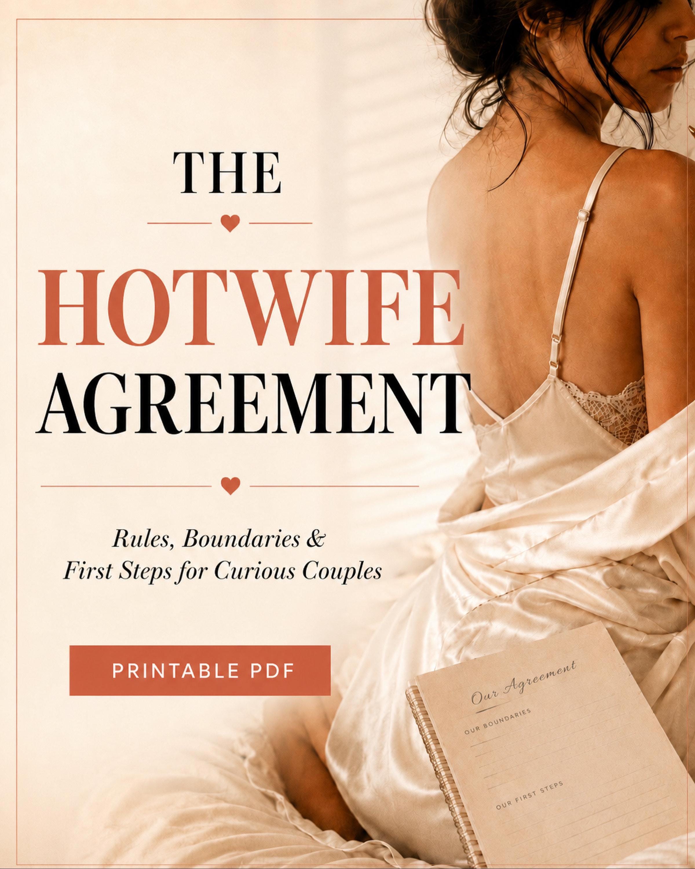 Hotwife Cuckold Agreement PDF, Couples Contract, Boundaries Workbook, Rules Checklist, Printable Relationship Guide