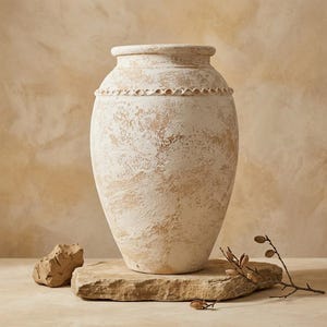 NEUE KOLLEKTION – Handgefertigte rustikale Vase XL – 75 cm