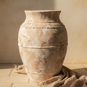 Handcrafted Rustic vase - 56cm