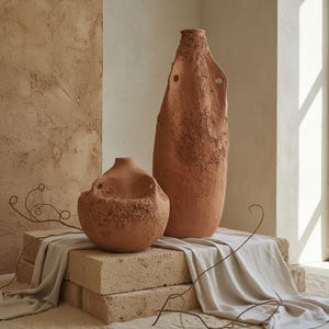 Handcrafted Exclusive vase - 35cm