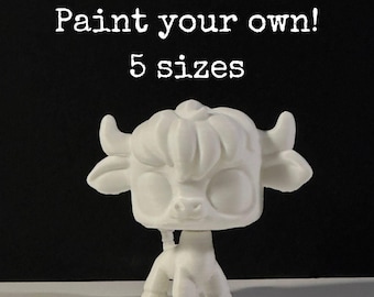 Littlest Pet Shop LPS - Bull - Custom