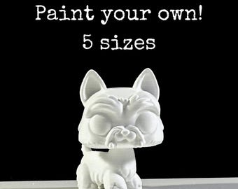 Custom Littlest Pet Shop Westie/Scottie Dog Figure – Bobble Head, 3D Printed PLA