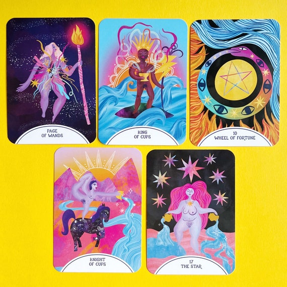 Wild Seeker Tarot Deck With Guidebook and Journal Prompts - Etsy