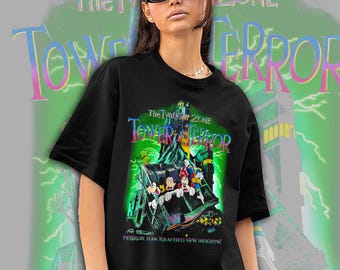 The Twilight Zone Tower of Terror Disney shirt, Disney Ride Shirt, Disneyland Family Trip Shirts, Gift for Disney Fans