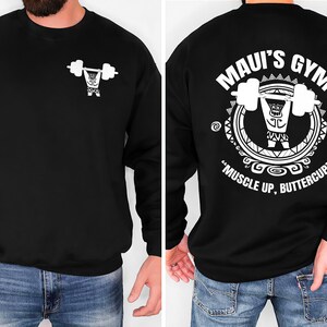 Maui’s Gym Moana Shirt, Disney Dad Shirt, Disneyland Shirts, Moana Dad Shirt, Father's Day Gift for Dad, Disney Family Vacation Tee 画像 3