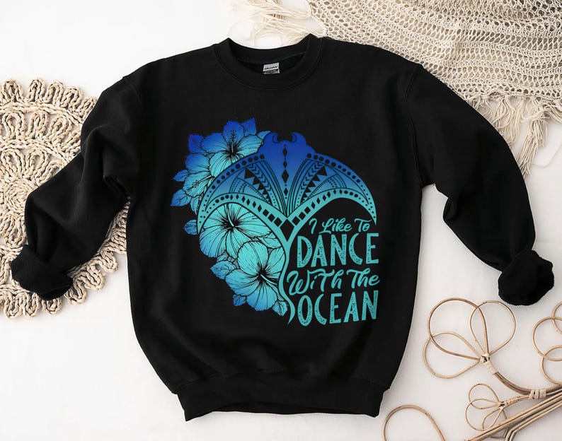 Mi piace ballare con l'oceano, maglietta nonna Tala, maglietta Moana, maglietta nonna Disney, regali per la festa della mamma, maglietta razza Moana immagine 9