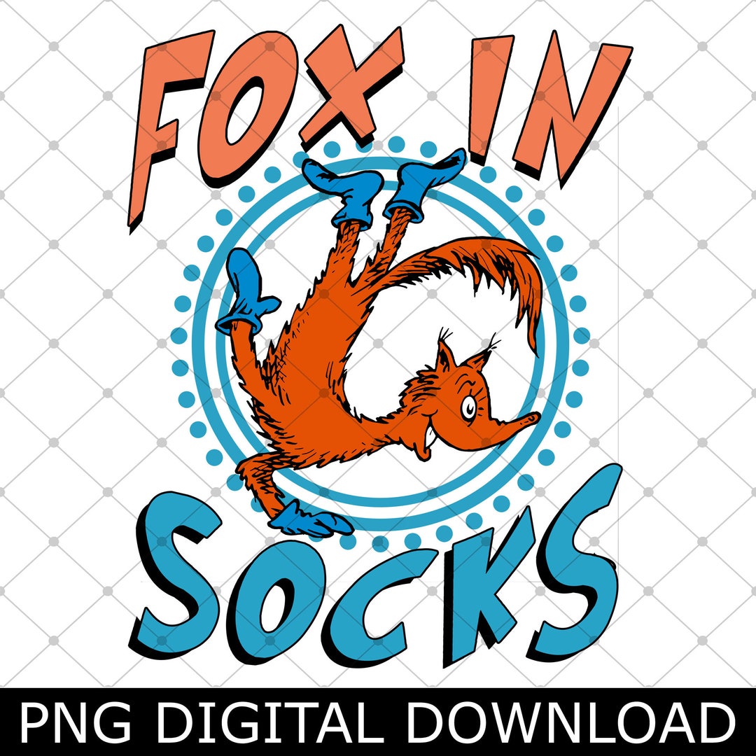 Fox in Socks Dr Suess Day Book Png, Teacher Life Read-across America ...
