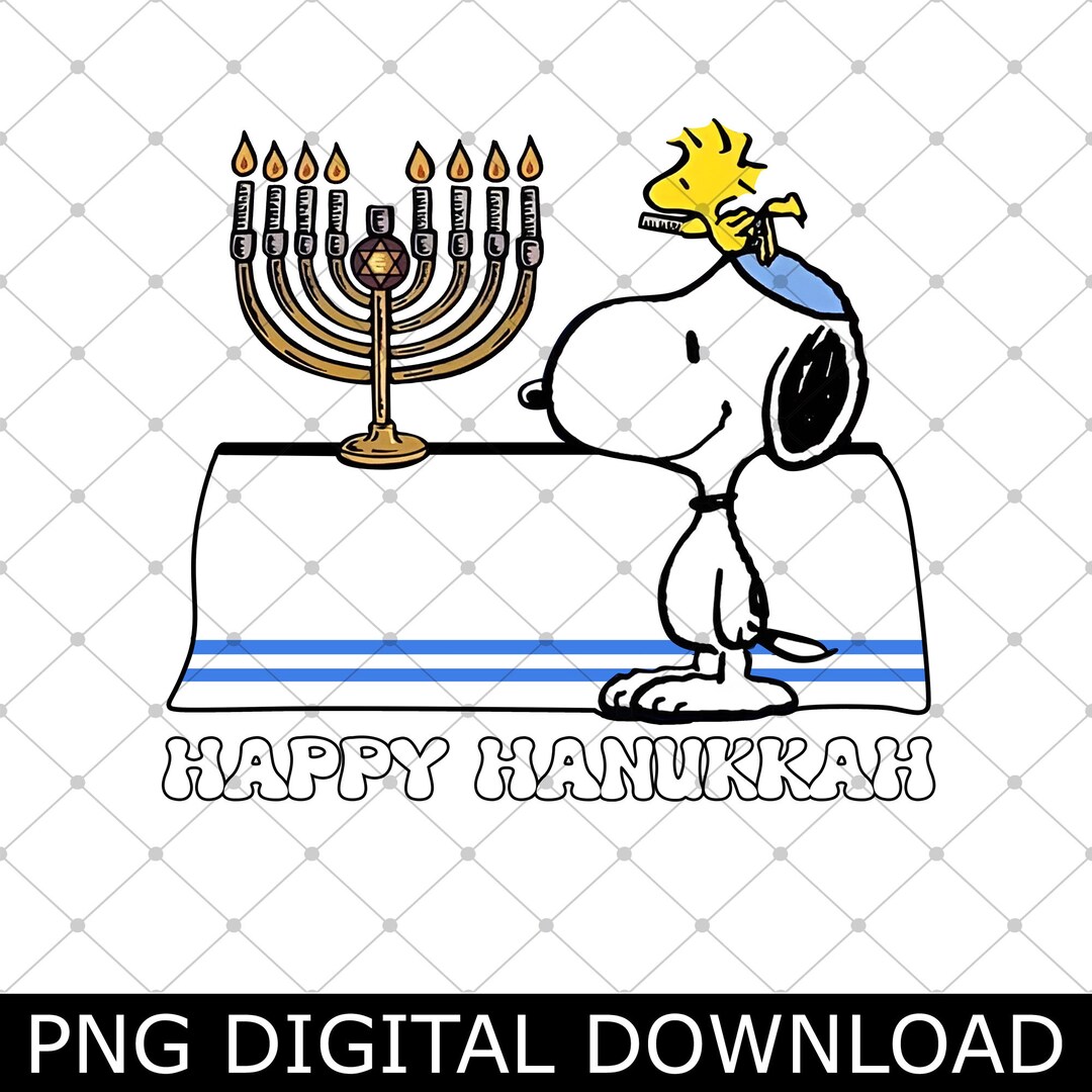 Snoopy happy hanukkah images