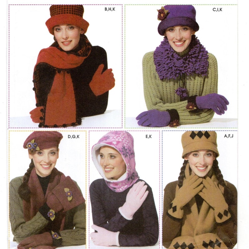 Fleece Hat Pattern Etsy