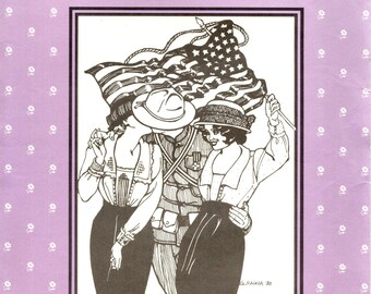 Blusa del Armisticio de Folkwear, patrón de costura sin cortar, 1982