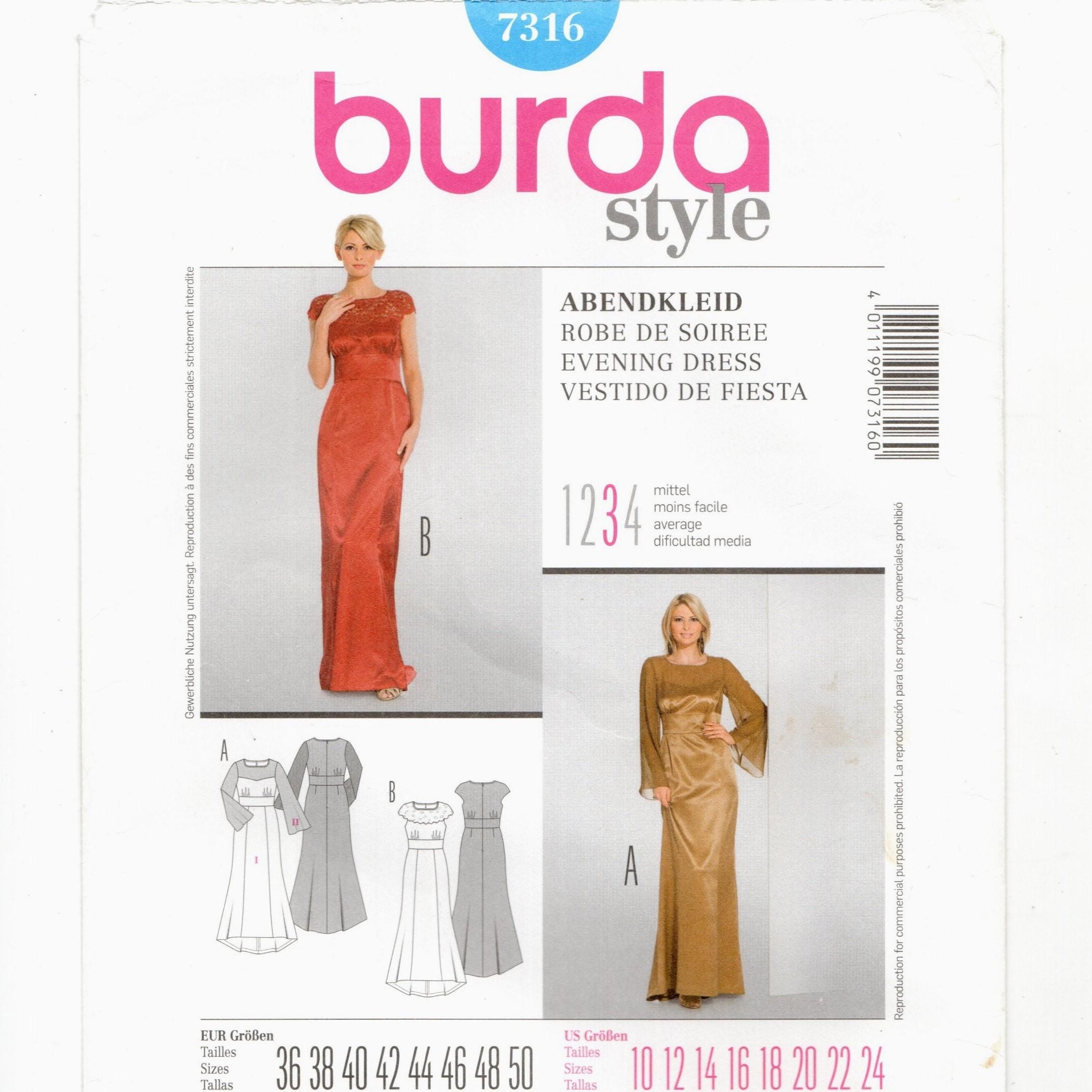 burda evening dresses Burda Style Pattern 5835 Misses' Dress B5835 main image 0