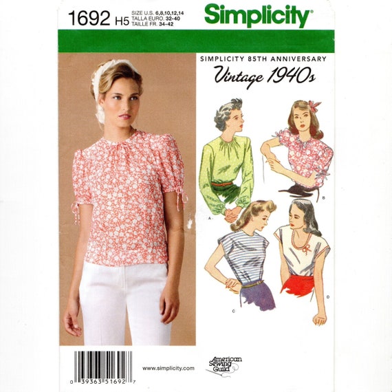 Ameri VINTAGE UND WAIST BLOUSING BLOUSE