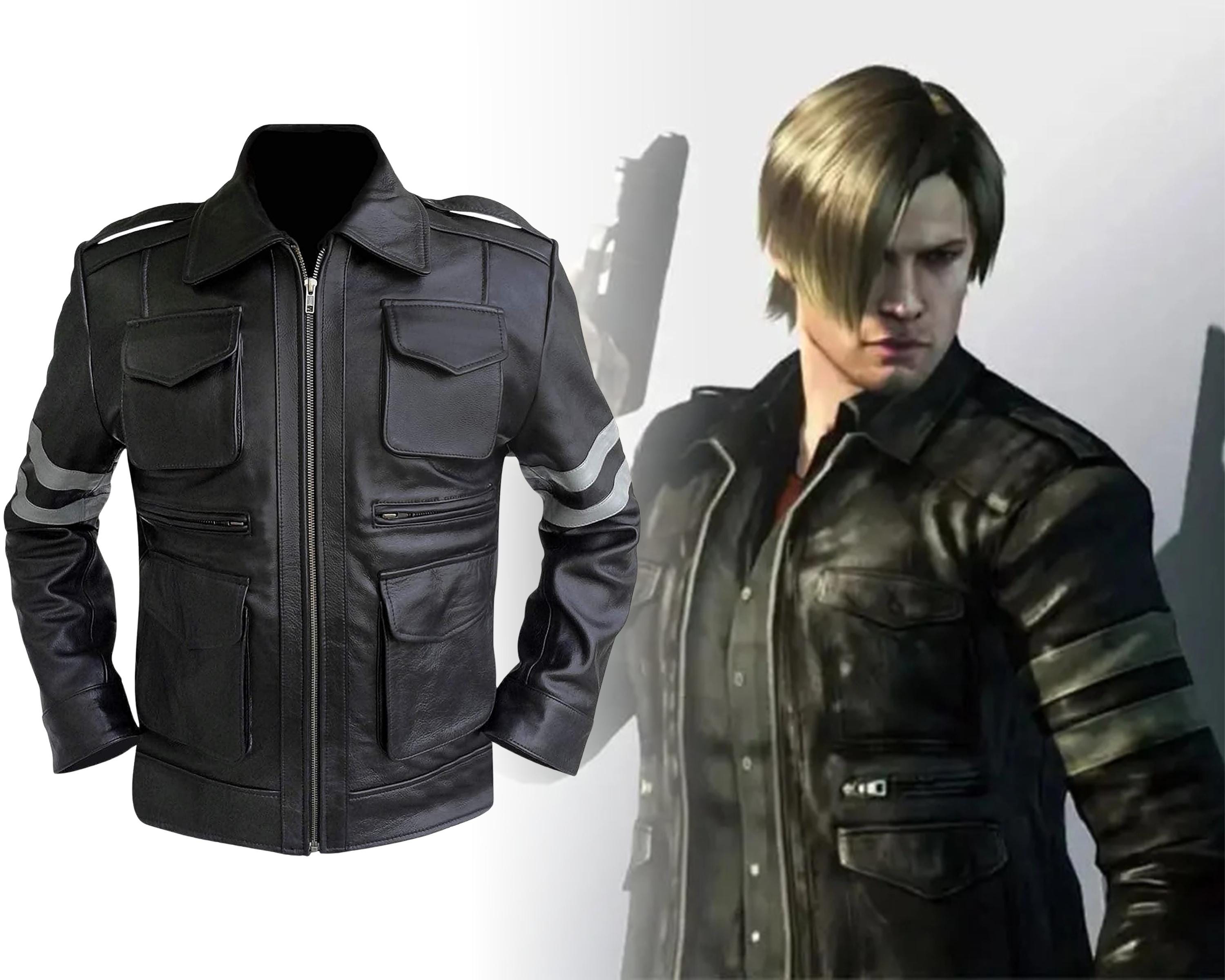 Leon Scott Kennedy Resident Evil 6 Tall Oaks Zombie Horror Black