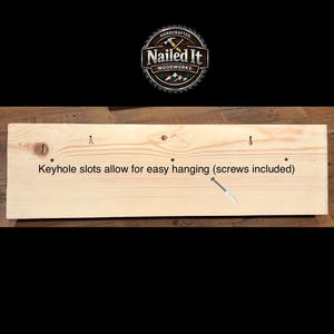 Wood Coat Rack with Shelf, Rustic Farmhouse Entryway Organizer Wall Mounted-Mudroom Storage-Handmade with Hooks image 8